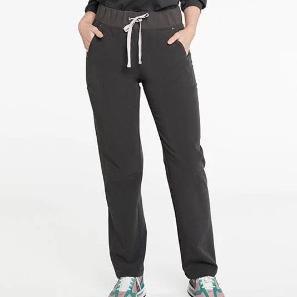 Dolan Scrubs District High Waisted 6-Pocket CORE Scrub Pant Navy 2XL Charcoal